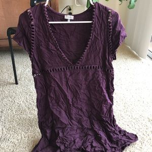 Purple dress